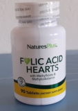Natures Plus Folic Acid Heart 90 tablets 