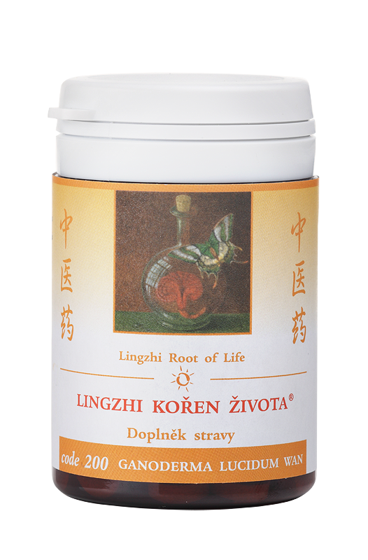 TCM Herbs Lingzhi kořen života (200) v prášku 30 g