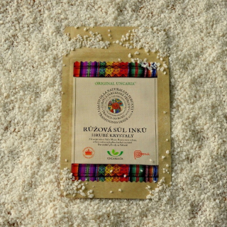 Maras - sůl Inků - Andská růžová sůl hrubá 250 g