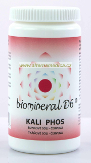 Biomineral D6® Kali Phos (červená) (Kalium phosphoricum lat.)