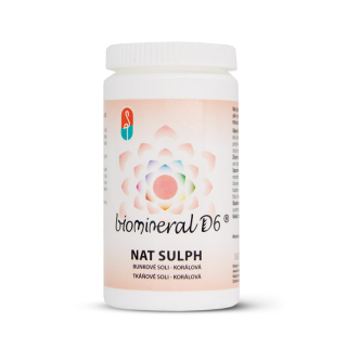 Biomineral D6® Nat Sulph (korálová) Natrium Sulphuricum