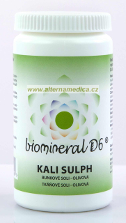 Biomineral D6® Kali Sulph (olivová) Kalium sulphuricum