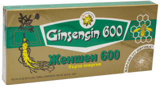Ženšen 600 - Ginseng 600 ampule 10 x 10 ml
