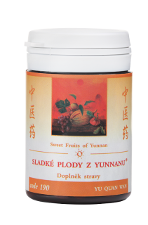 TCM Herbs Sladké plody z Yunnanu (190) 100 tablet