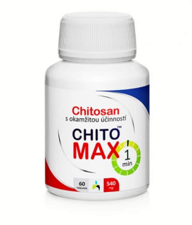 SH Chitomax 60 kapslí - Chitosan s okamžitým účinkem