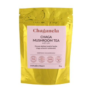 Chaganela Sibiřský Čagový čaj s lipovými květy - 70 g