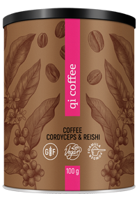 QI Coffee + Cordyceps + Reishi 100 g