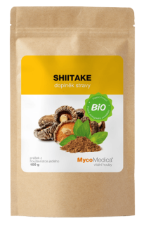 MycoMedica Shiitake 100 g v prášku