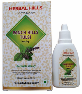 Panch Hills Tulsi (Bazalka posvátná) kapky 30 ml