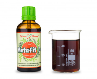 Metafit D - bylinné kapky (tinktura) 50 ml