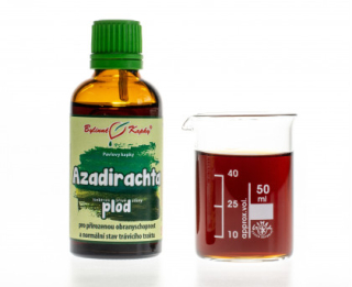 Azadirachta plod (Nimba, Neem) - bylinné kapky (tinktura) 50 ml
