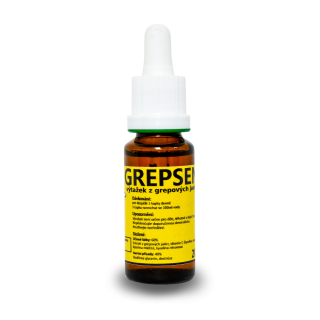 Grepsen (dříve VX Citricidal) - extrakt z grepových jader 20 ml