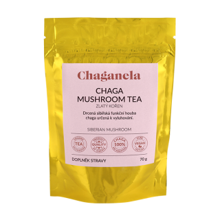 Chaganela  Sibiřský Čagový čaj se zlatým kořenem - 70 g